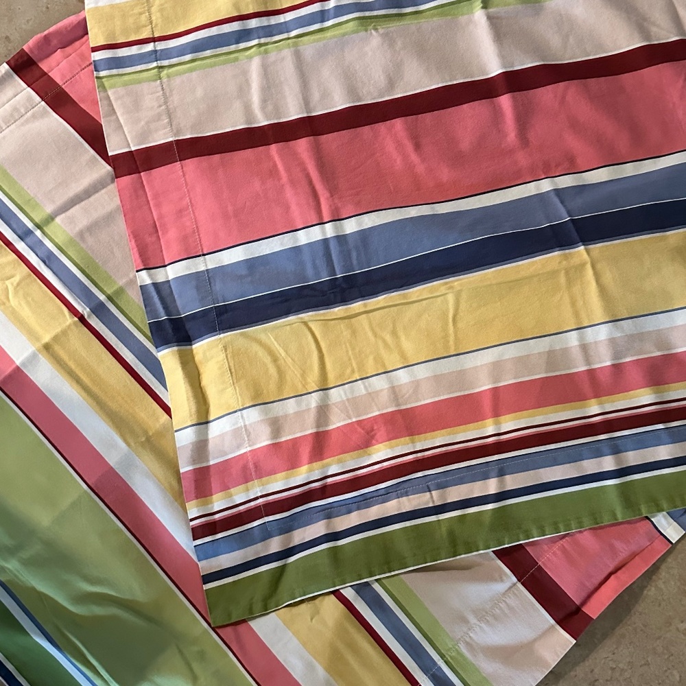 Set of THREE Pottery Barn Euro Size Pillow Sham Covers